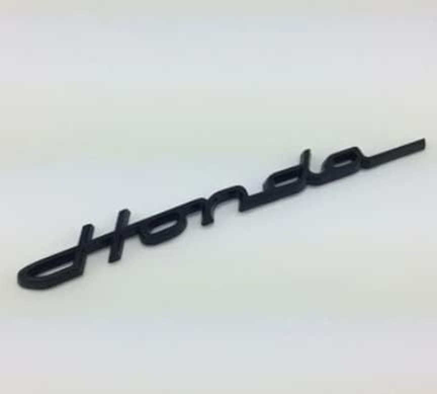 Honda Classic Emblem, Black, Cursive, 215mm x 23mm, for Monkey, Gorilla, and Cub Honda Classic Emblem, Black, Cursive, 215mm x 23mm, for Monkey, Gorilla, and Cub