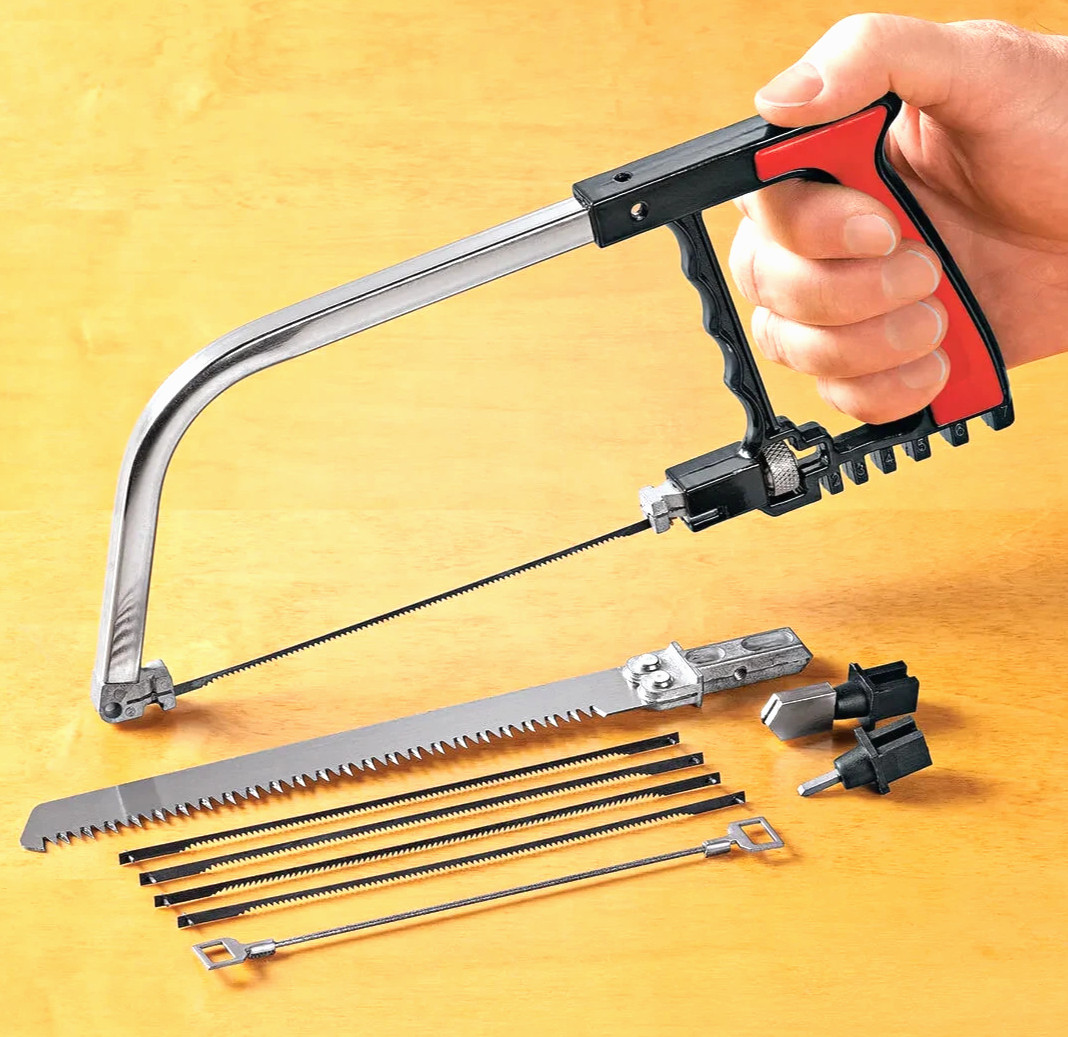 Multipurpose 7-BLADES Saw Comfort Grip Handle Diamond Blade Wood Metal Plastic