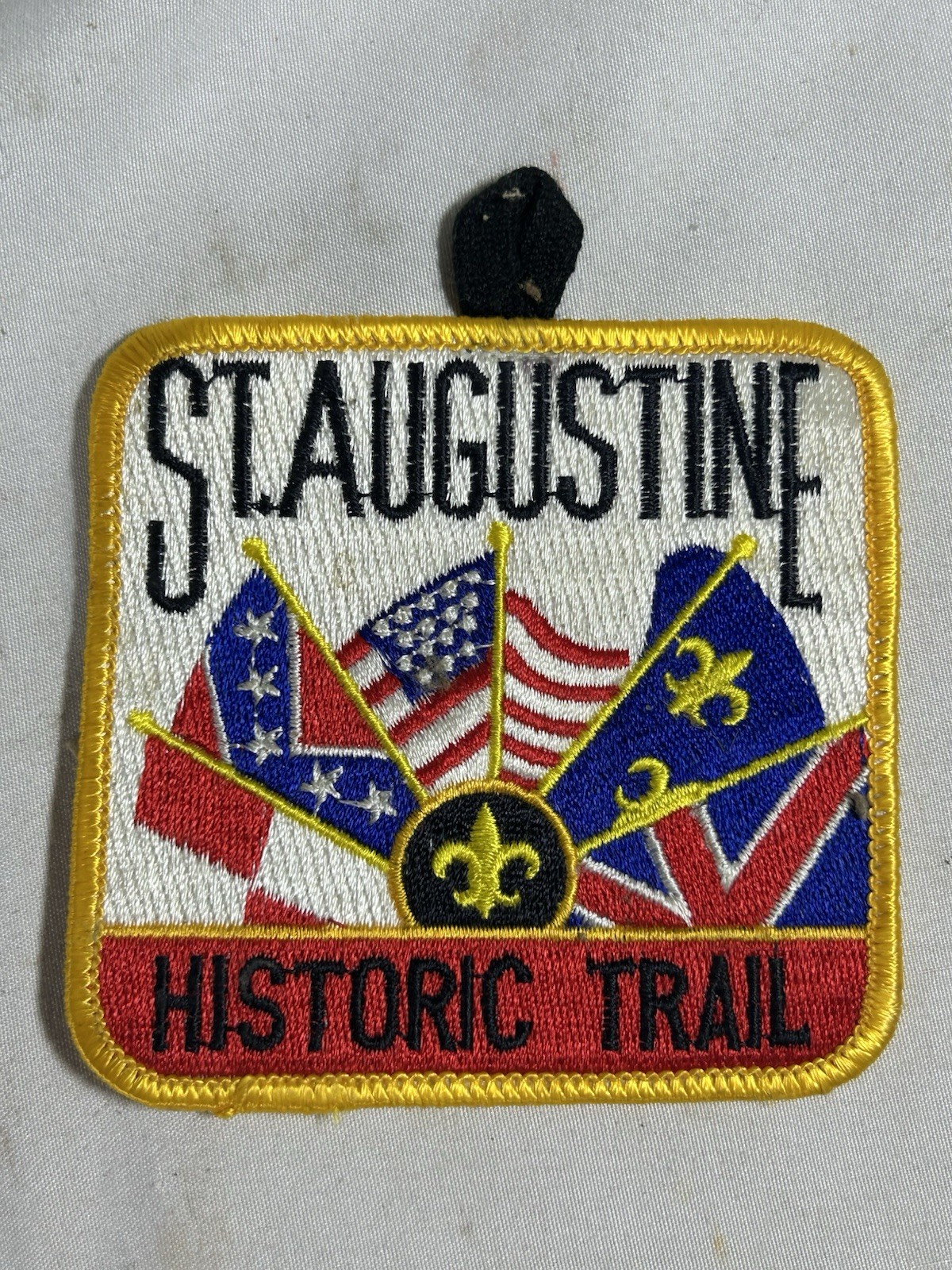 Patch St. Augustine Historic Trail c1960 Flags Hike Historic District BSA 3x3\