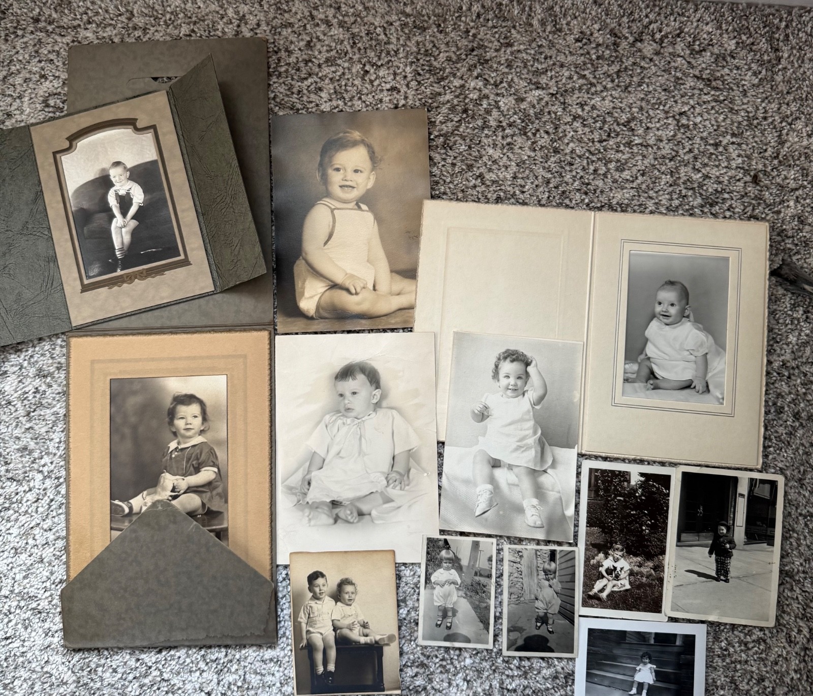Lot of 1920s-1930s Baby Portraits Lot of 1920s-1930s Baby Portraits