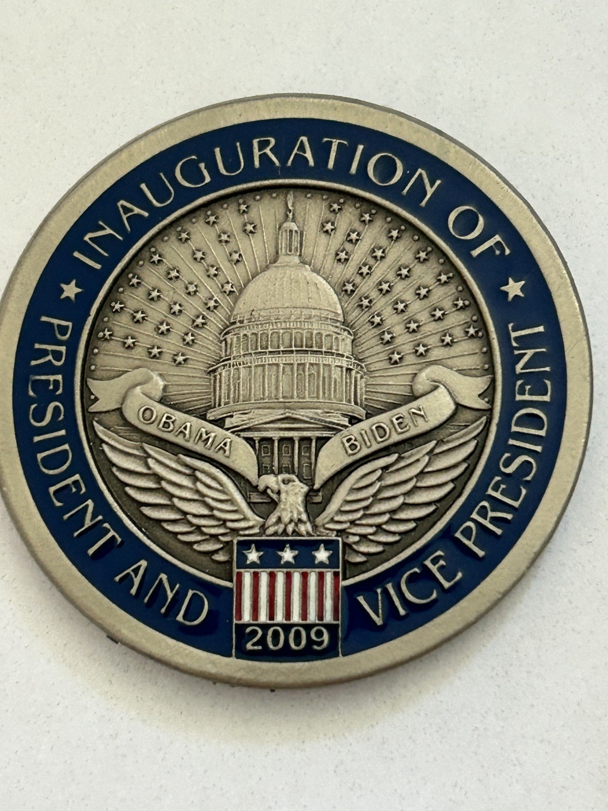 United States President Obama Biden 2009 Inauguration Challenge Coin