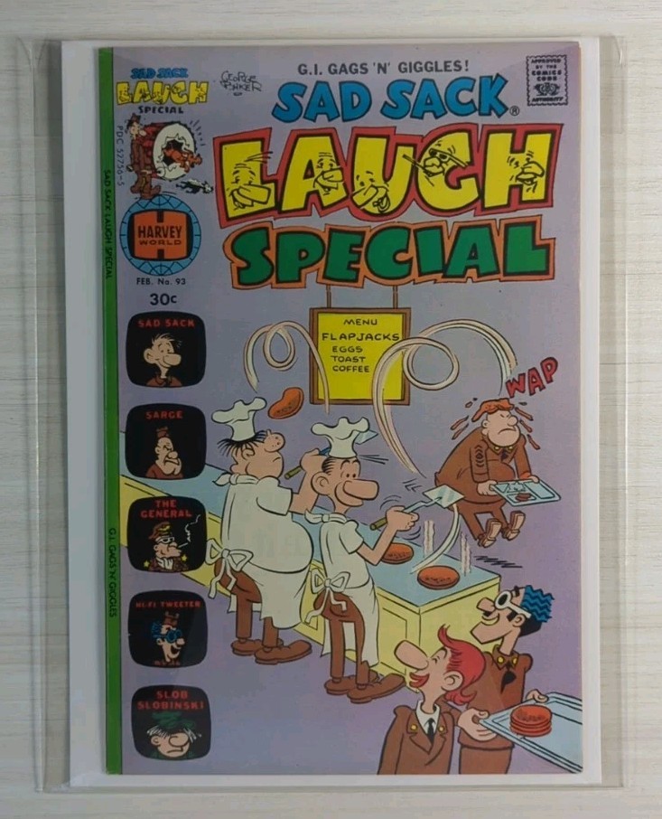 SAD SACK LAUGH SPECIAL #93 (BRONZE AGE - 1976) 30 CENT HIGH GRADE HARVEY COMICS