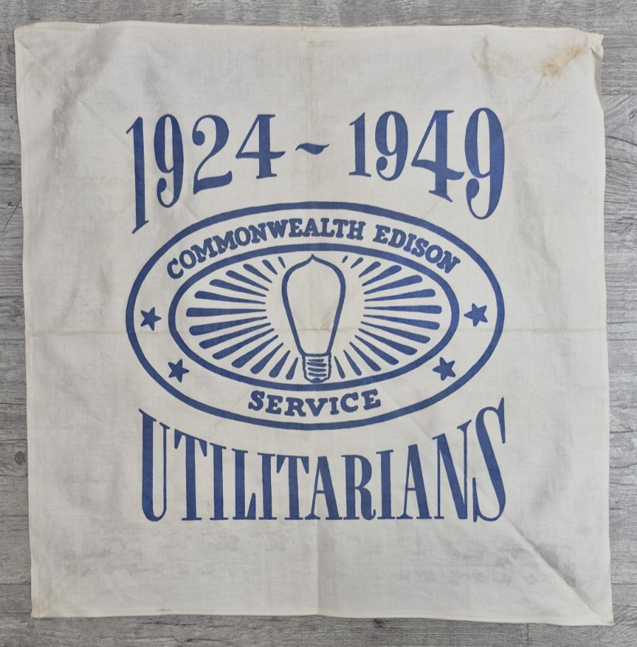 Vintage COMMONWEALTH EDISON SERVICE 1924-1949 Utilitarians