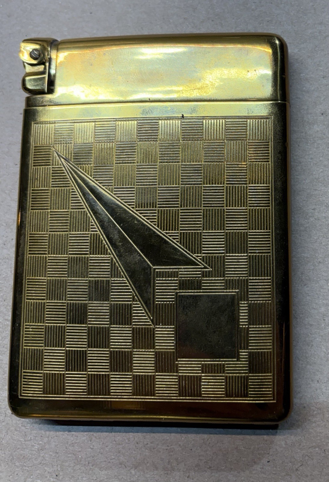 Vintage Royal Case Lite Combo Lighter and Cigarette Case 1940\'s 