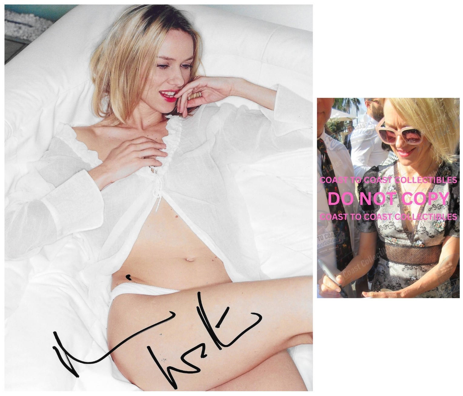 Naomi Watts Signed 8x10 Photo COA Exact Proof Autographed Sexy Actress Model