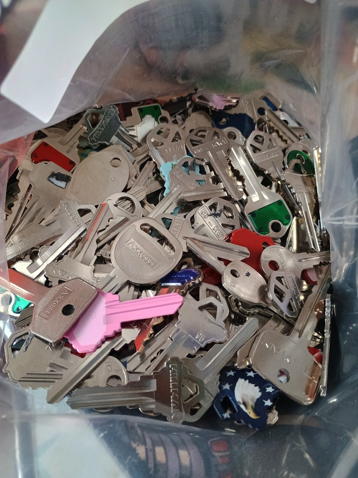5 lb Lot of Misc Hillman MisCut Keys House Business Car Designer 250+ Assortment