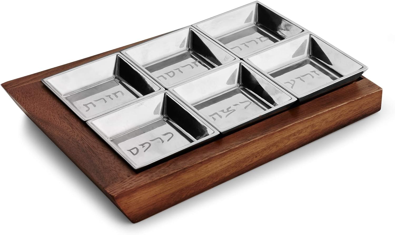 Nambe Geo Seder Plate-Bowls only set of 6 Nambe Geo Seder Plate-Bowls only set of 6