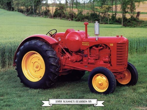 1955 Massey Harris Model 55 Tractor NEW METAL SIGN: 12x16\