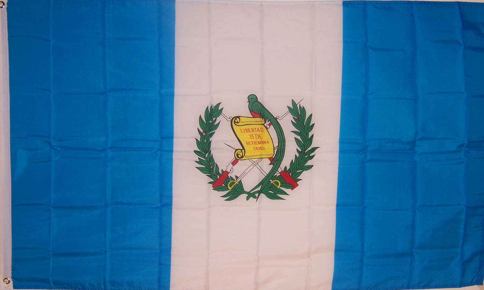  GUATEMALA Flag NEW 3x5 ft GUATEMALAN better usa seller 