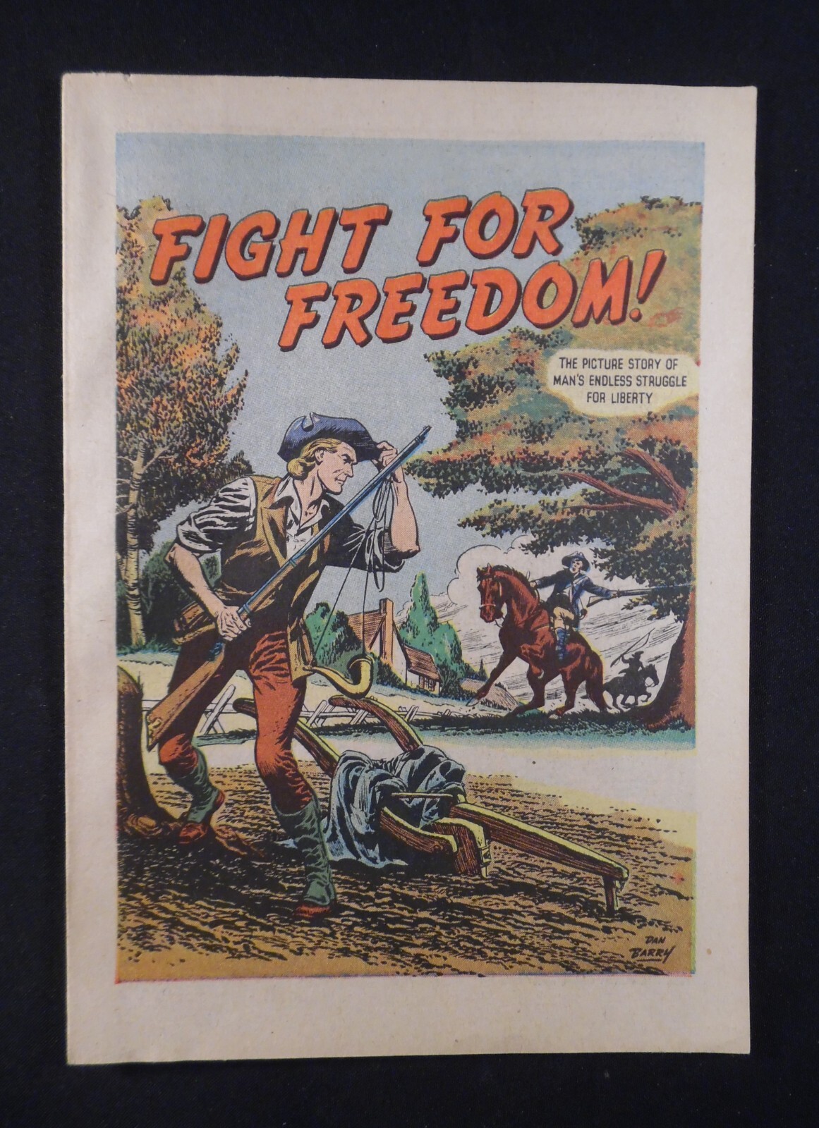 FIGHT FOR FREEDOM by Dan Barry 1949 National Assn. of Manufacturers Comic Book