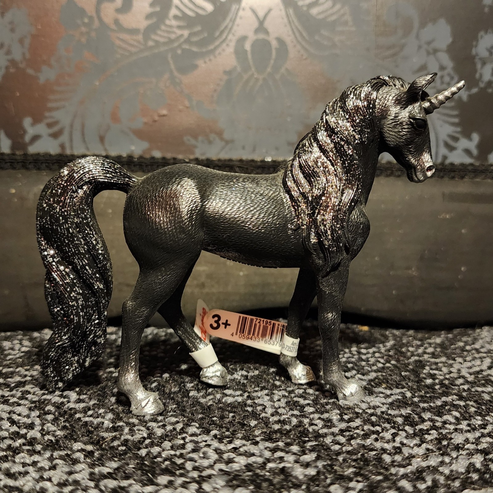 Schleich Black Silver Unicorn 2022 Limited Edition Rare Schleich Black Silver Unicorn 2022 Limited Edition Rare
