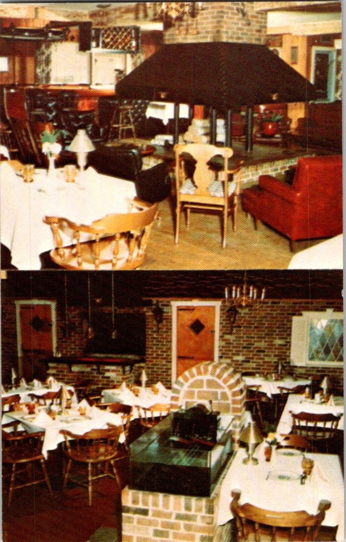 Le Fevre\'s Open Hearth White Sparrow Inn Vineland NJ Vintage Postcard