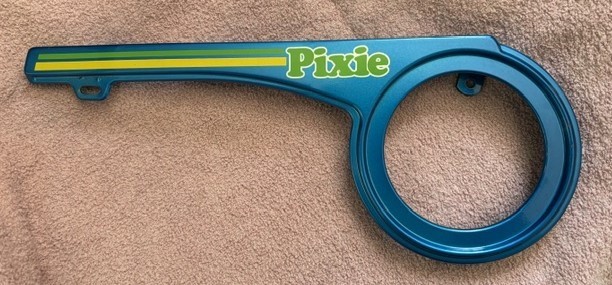Vintage NOS OEM 1980\'s Blue Schwinn PIXIE chain guard. MINT Vintage NOS OEM 1980\'s Blue Schwinn PIXIE chain guard. MINT