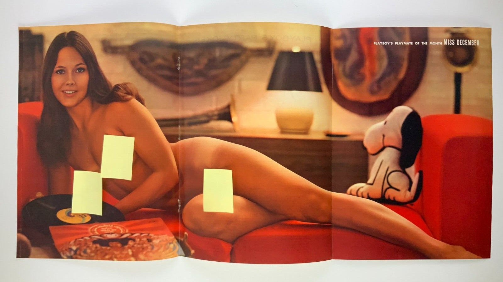 Playboy Centerfold Page 1969 Miss December Gloria Root GG856 Playboy Centerfold Page 1969 Miss December Gloria Root GG856