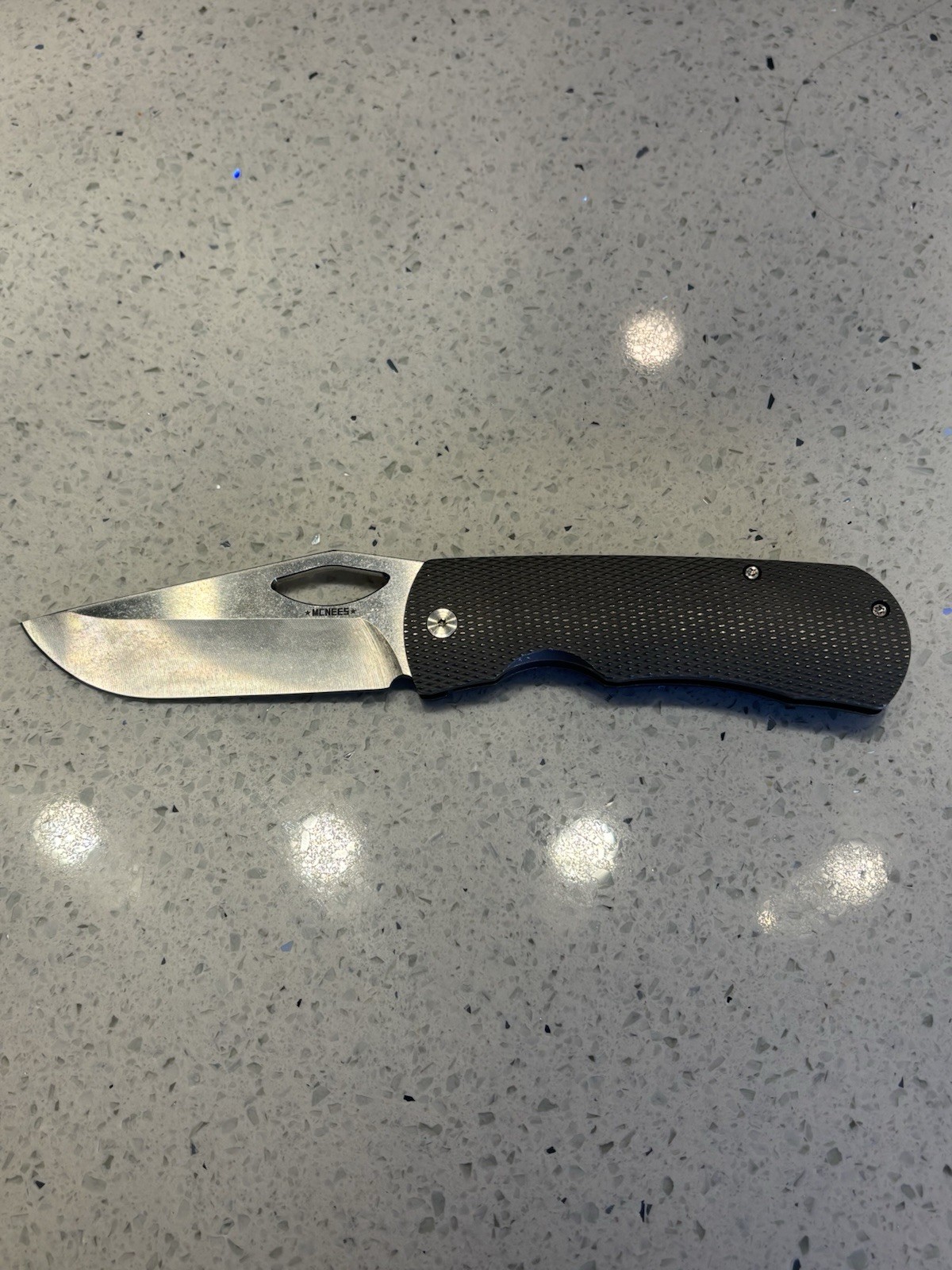 McNees Dixon Diamond Pattern Folding Knife 3.75 In Blade