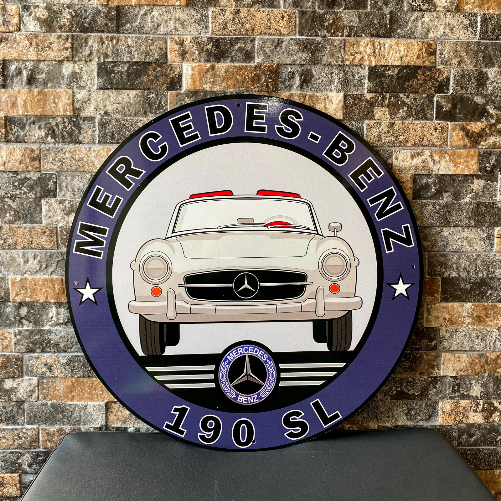 Mercedes-Benz 190 SL – Heavy Metal Sign  (1955) – 19.7\