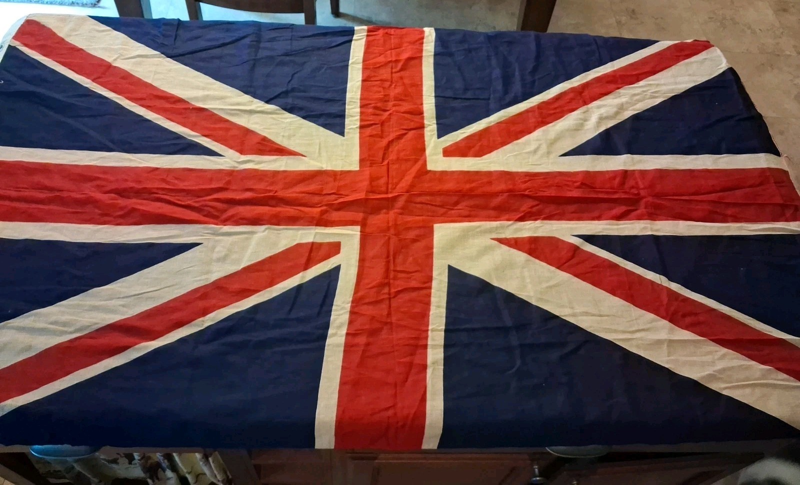 Vintage Pre WWII or WWII Era British Flag 58\