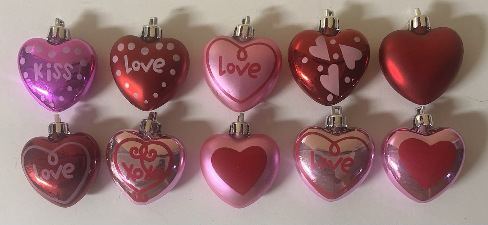 Lot Set of 10 HEART VALENTINES DAY 2 Lot Set of 10 HEART VALENTINES DAY 2