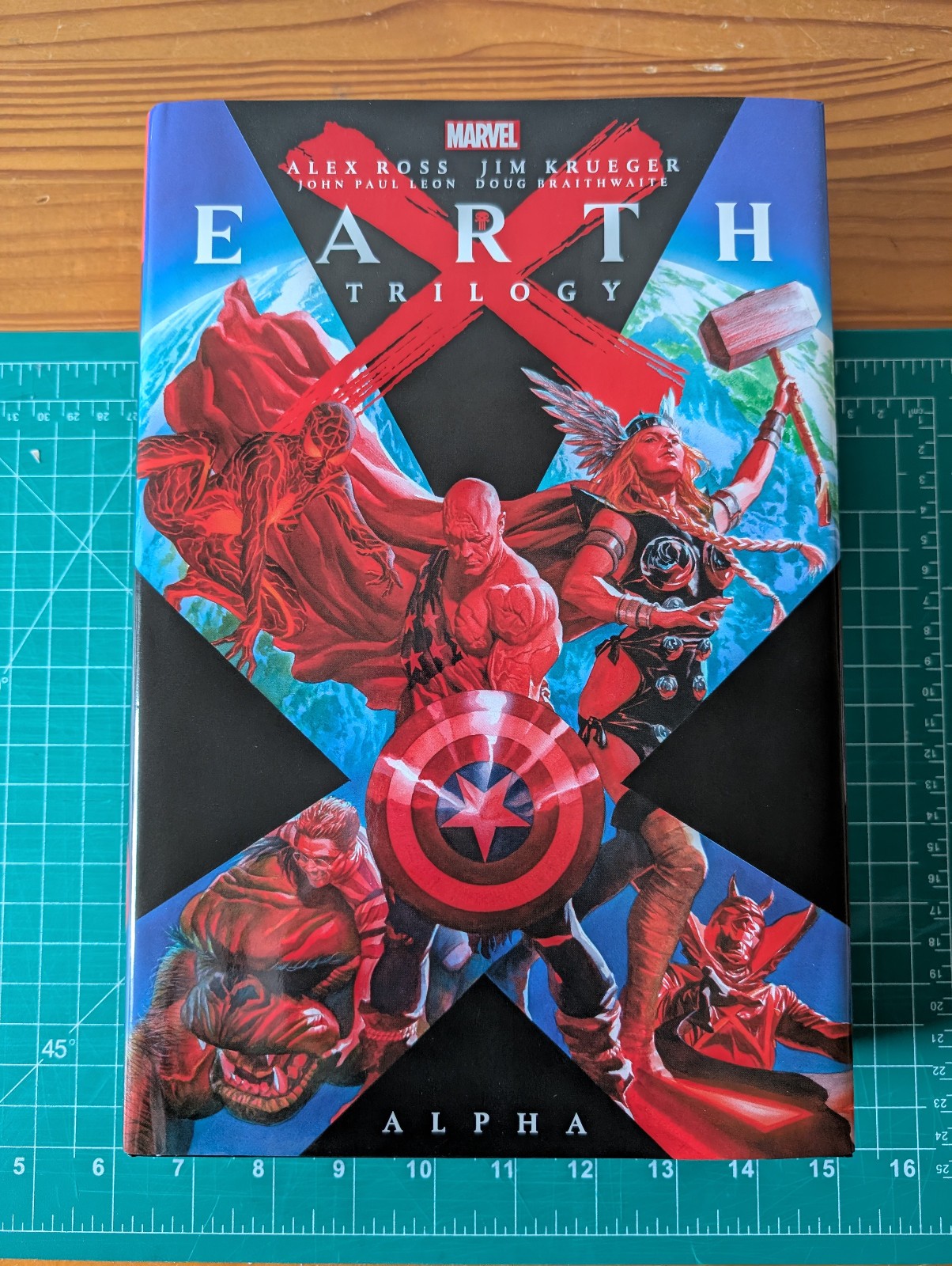 Earth X Trilogy Omnibus: Alpha HC by Alex Ross & Jim Krueger