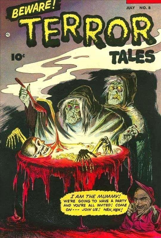 Beware Terror Tales #8 Photocopy Comic Book Beware Terror Tales #8 Photocopy Comic Book