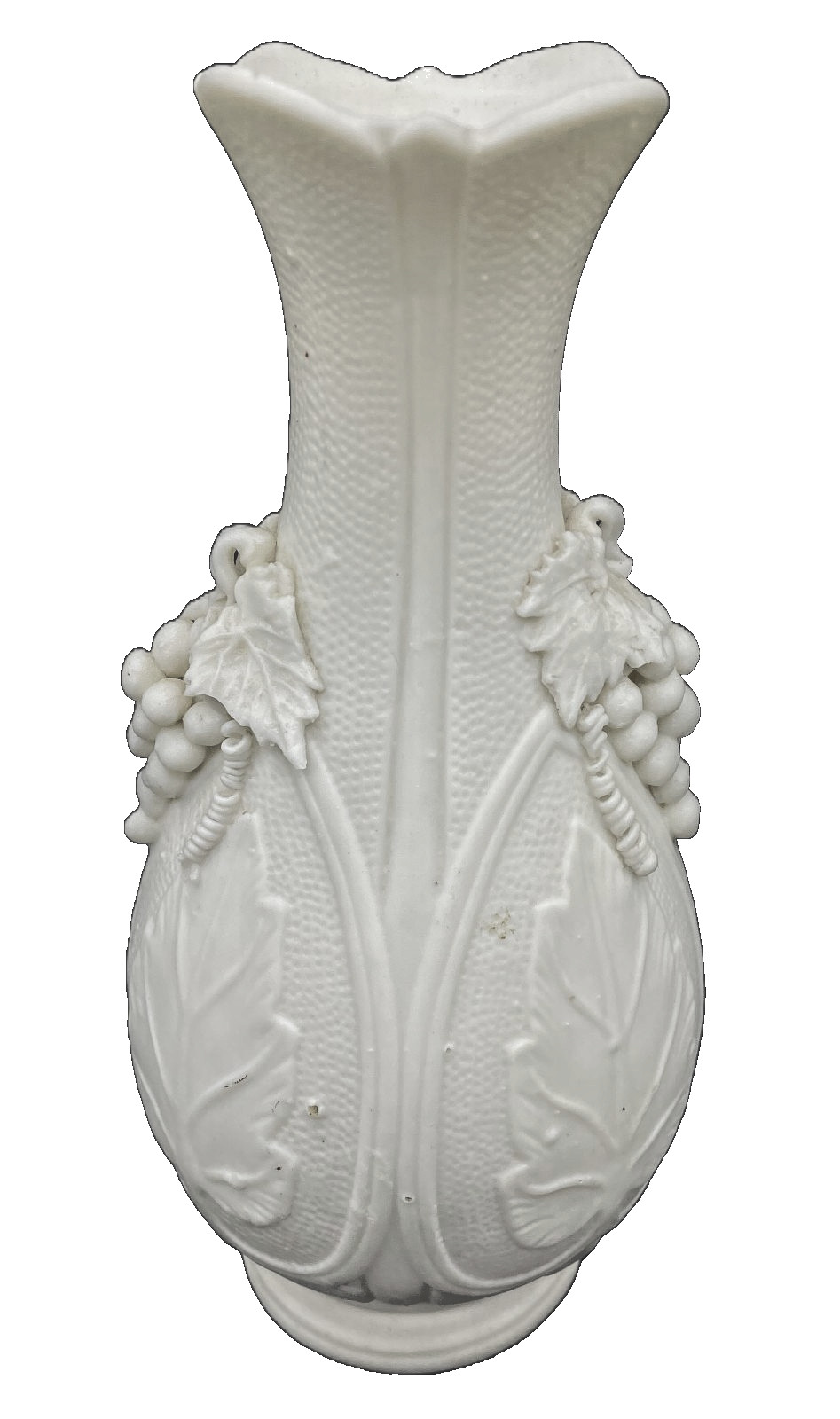 C.1850's Antique Bennington Parian Vase C.1850's Antique Bennington Parian Vase