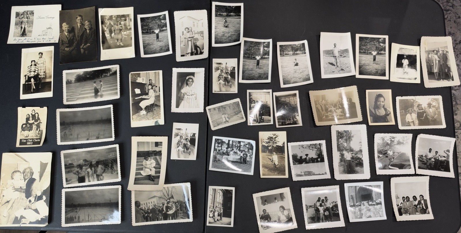 Vintage African American Family Photo Lot 1940s 1950s Black Americana Vintage African American Family Photo Lot 1940s 1950s Black Americana