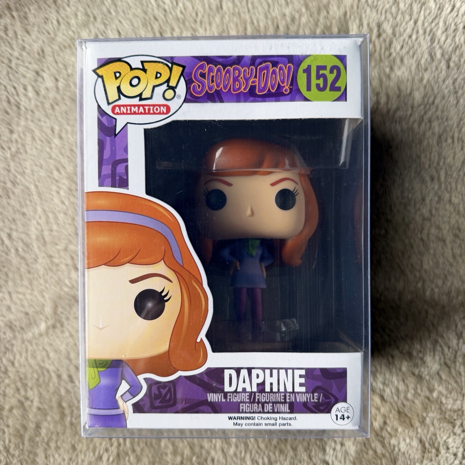 Funko Pop Vinyl: Scooby-Doo Daphne Blake #152 Vaulted w/ Protector