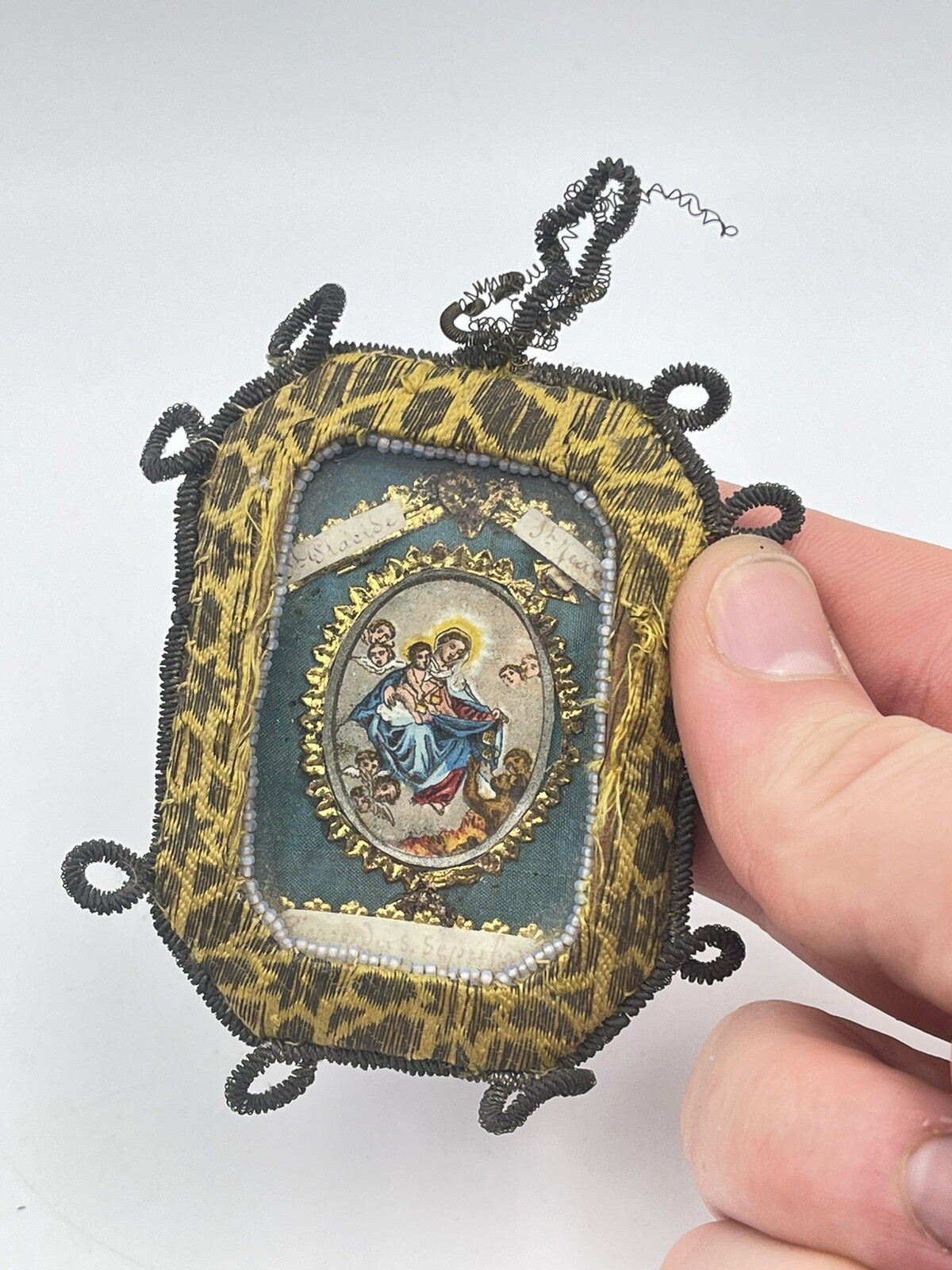 Ref 64 Reliquary & Devotion & 19th Century & Relics