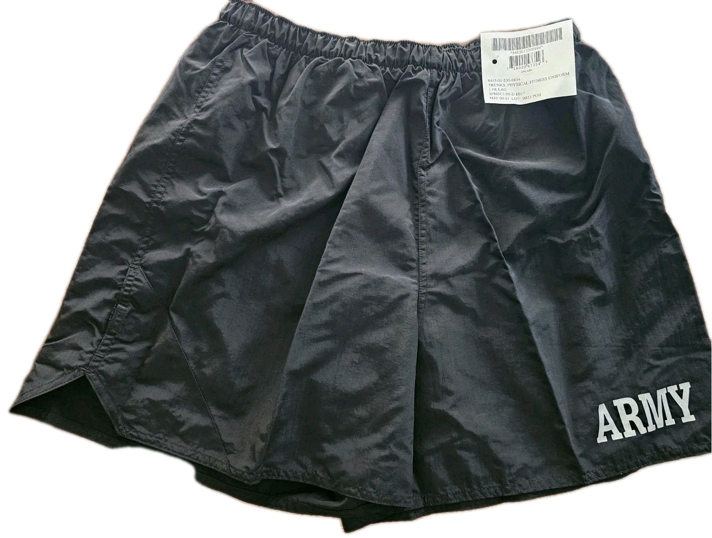 US Army Mens L  Physical Fitness Uniform  Athletic Workout Shorts New 10 Pcs
