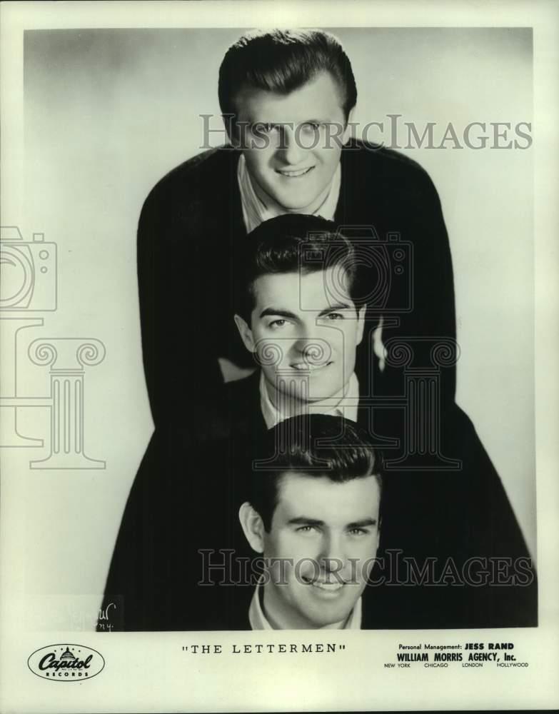 1965 Press Photo Vocal Group The Lettermen - nox33765 1965 Press Photo Vocal Group The Lettermen - nox33765