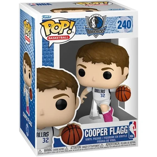 NBA Mavericks Cooper Flagg Funko Pop Vinyl Figure #240 PREORDER