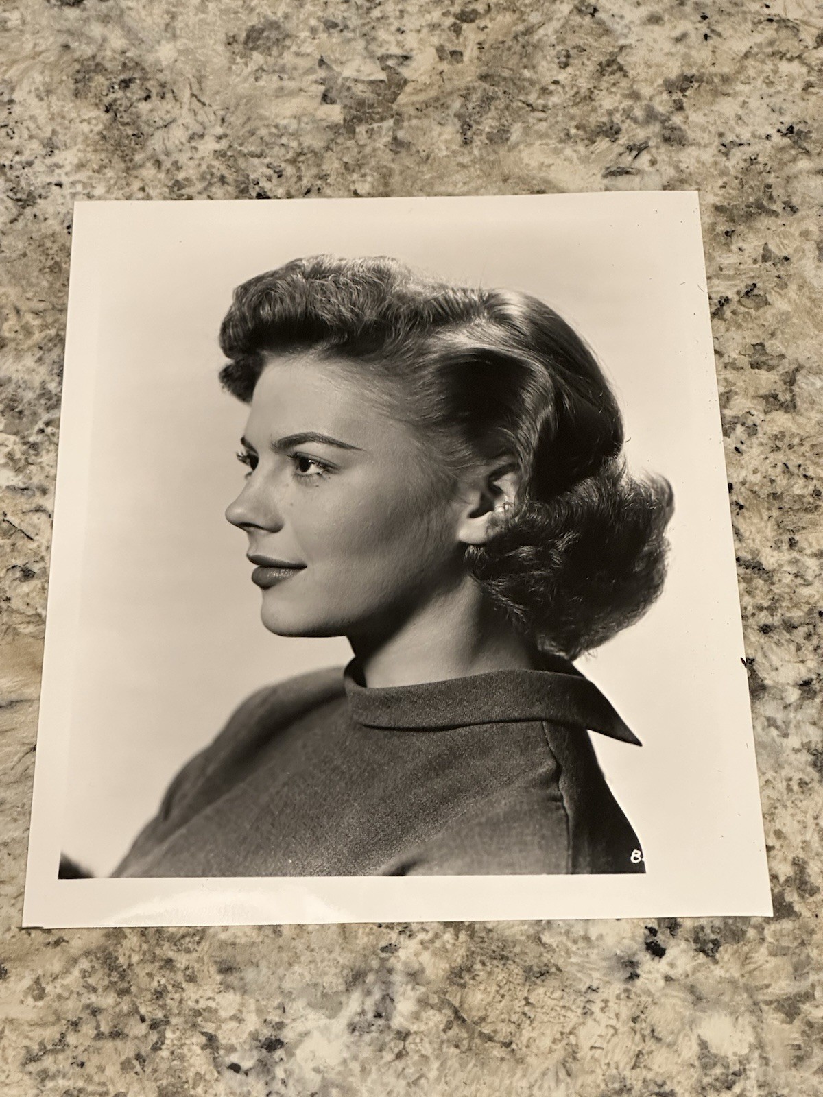 Natalie Wood Vintage 1950s B&W Publicity Photo Hollywood Actress Portrait