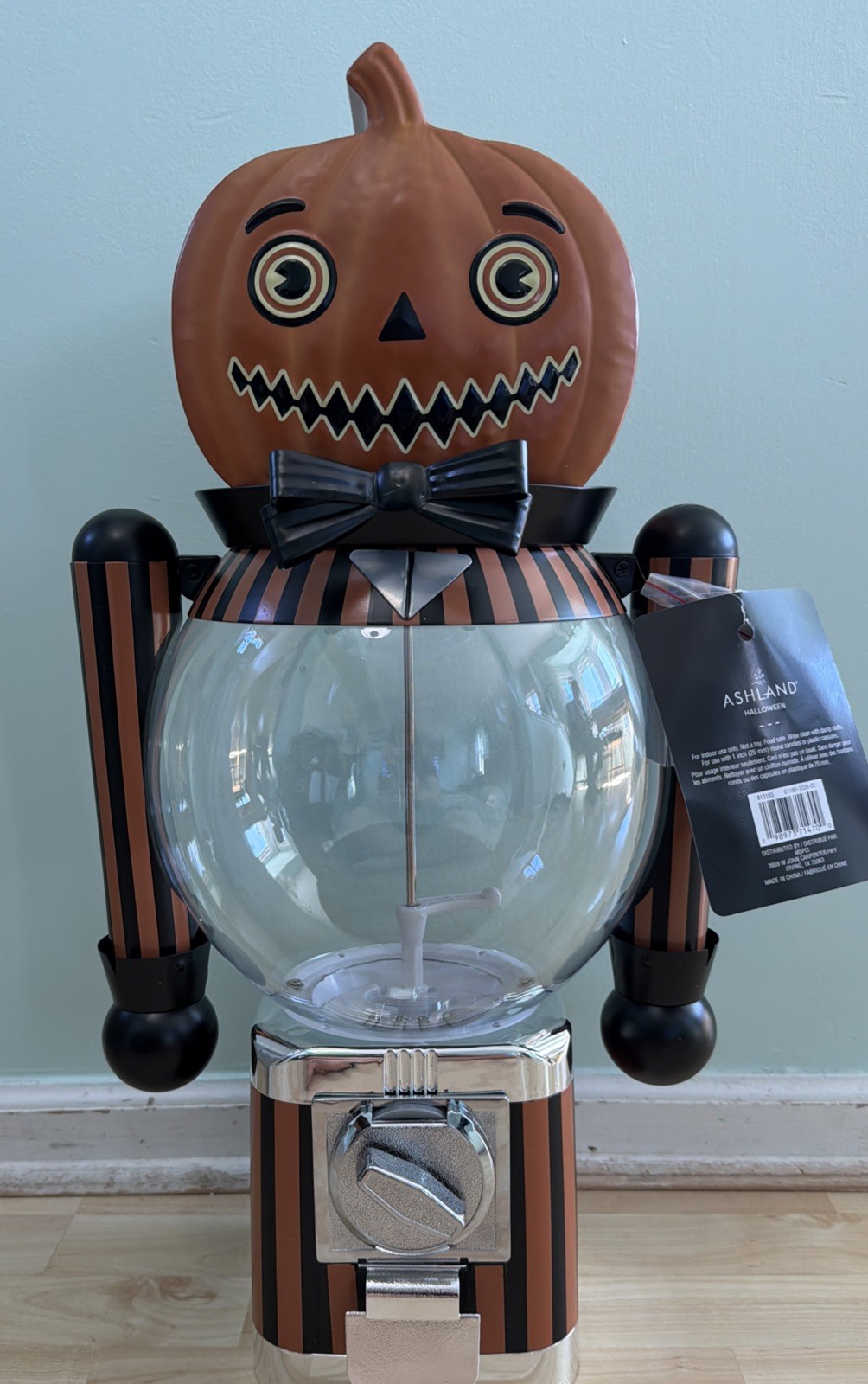 Ashland Michael’s Halloween Gumball Machine Jack-O-Lantern NWT