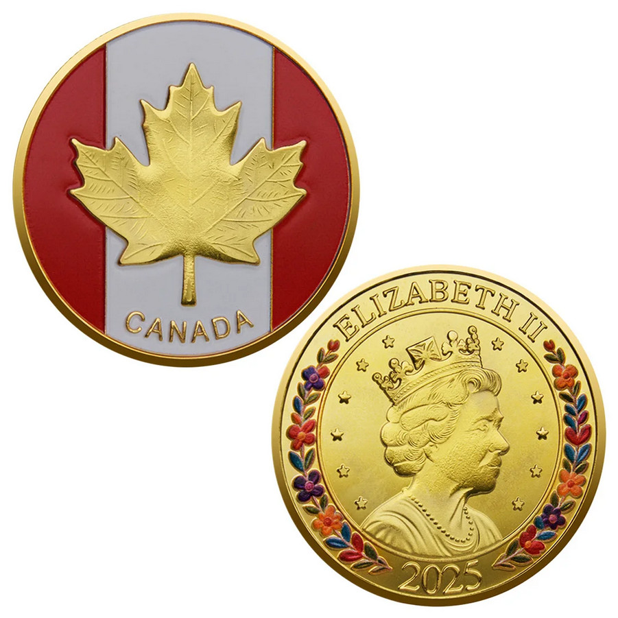 Canada Government Commemorative Challenge Coin Elizabeth II Collectable 1-pc