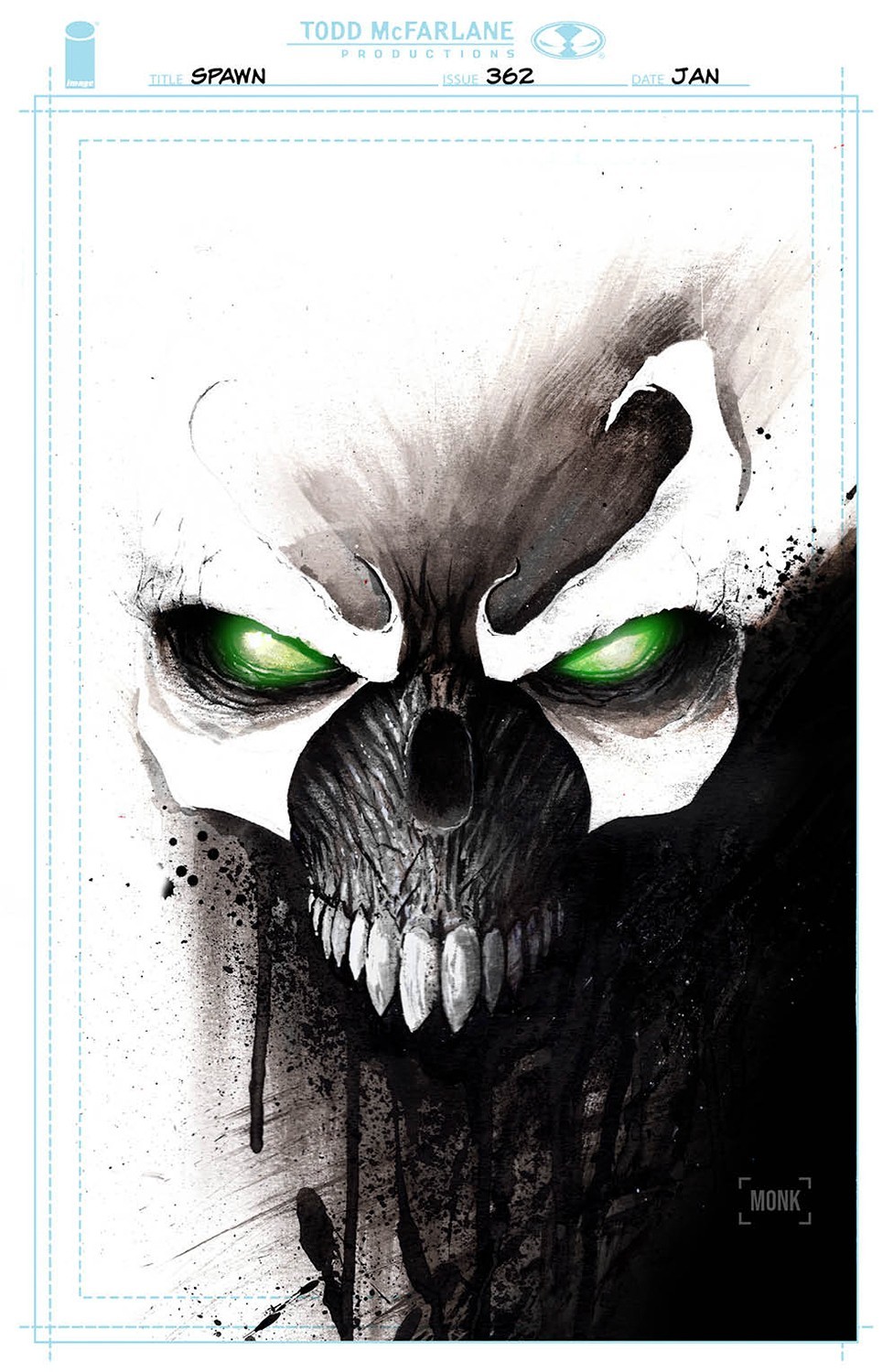 SPAWN #362 CVR C JEFF MONK VIRGIN VARIANT TODD MCFARLANE (IMAGE COMICS 2025)
