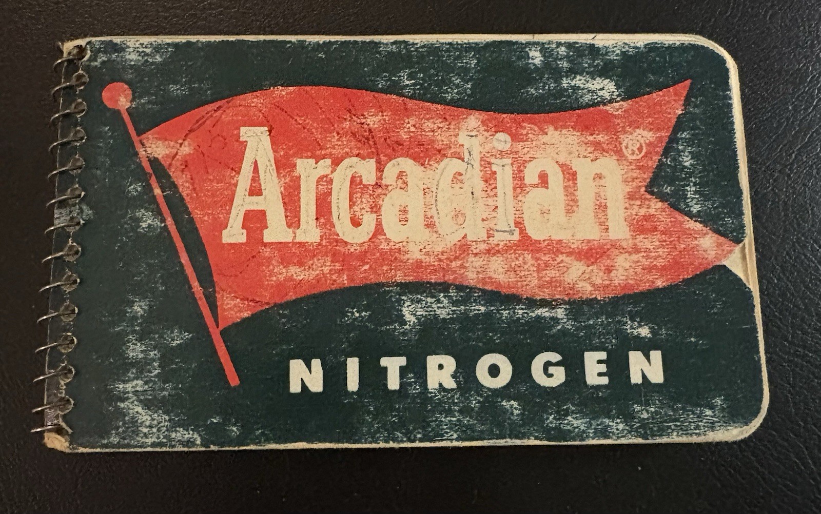 1962 Arcadian Nitrogen Farm Notebook Allied Chemical Advertising Agriculture
