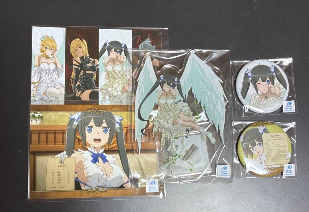 DanMachi Raffle Angel & Demon C Prize Hestia Acrylic Stand