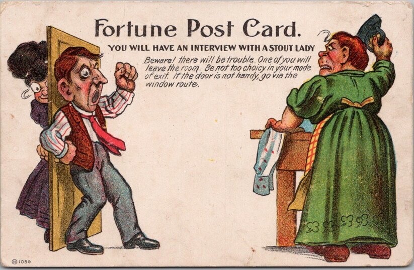 c1910s FORTUNE POST CARD Postcard \