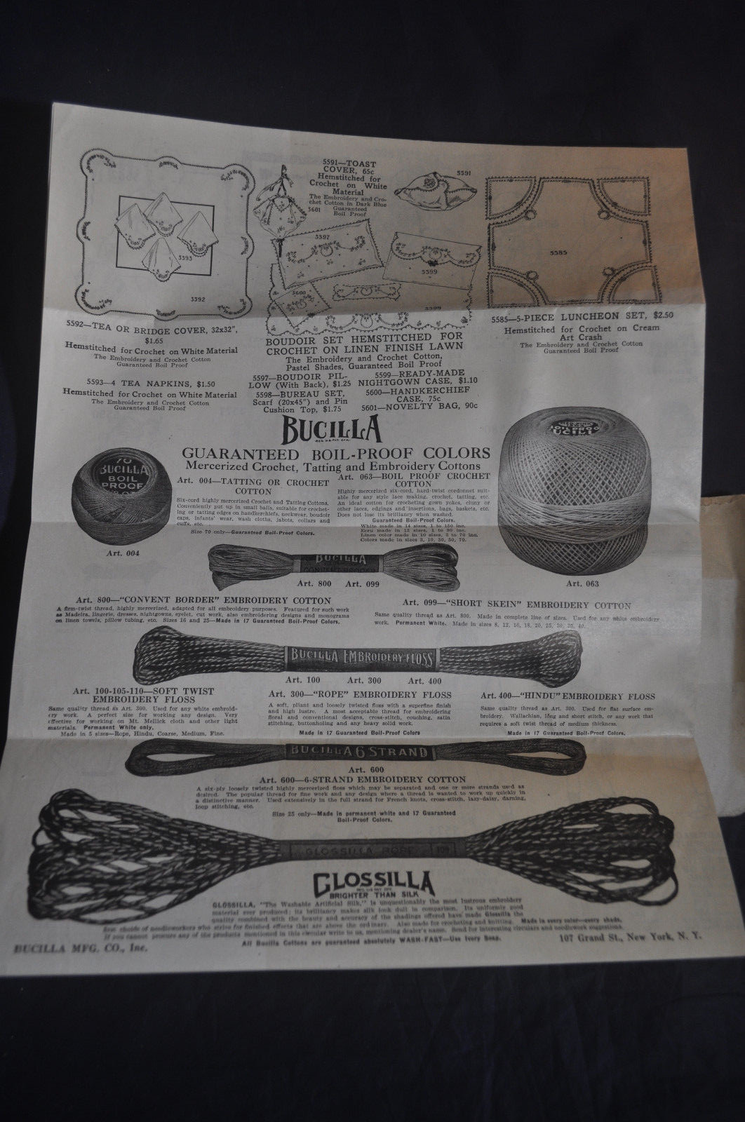 Ca 1920? Bucilla Embriodery Package Outfits Mailer