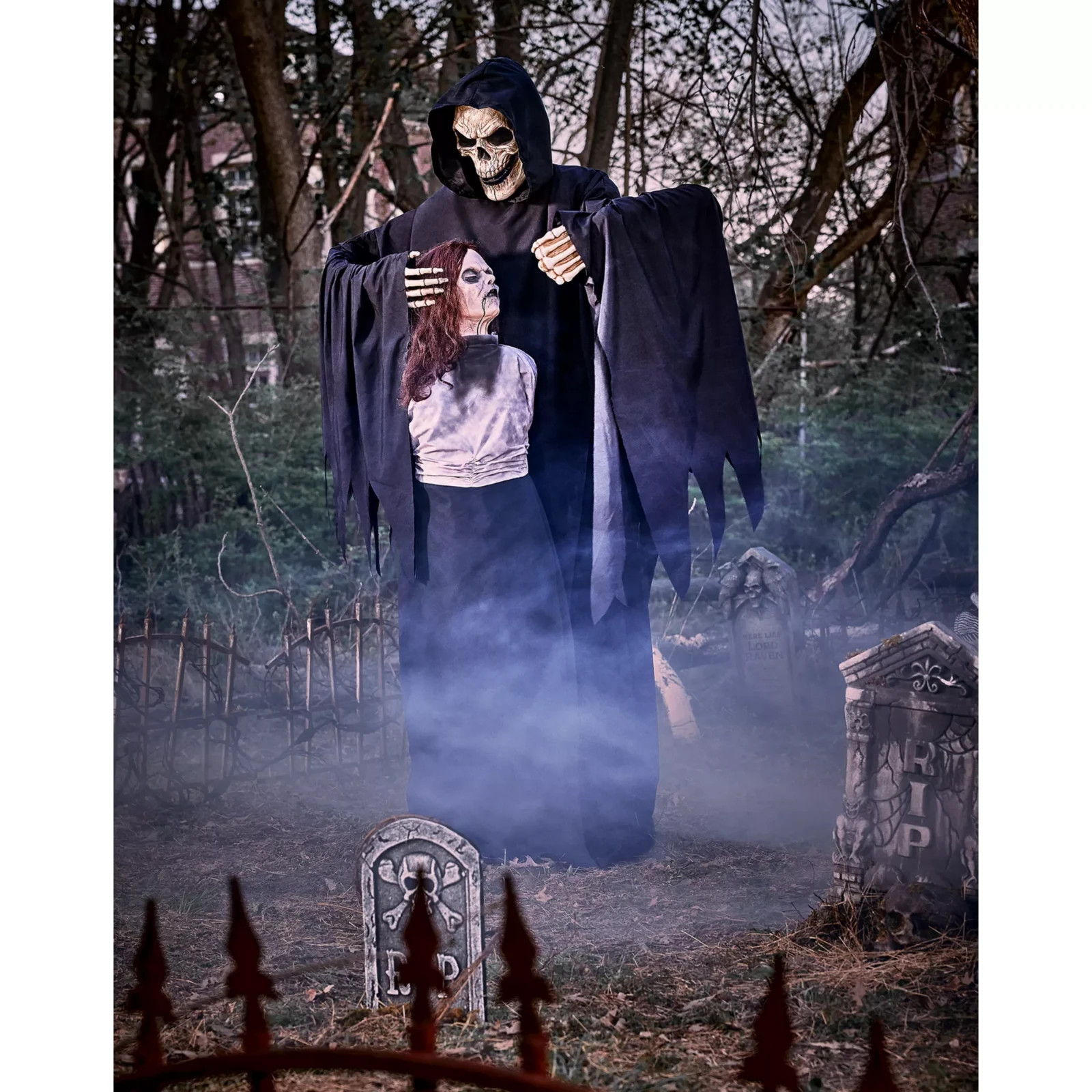 6.6 FT The Black Heart Animatronic Spirit Halloween Decorations 6.6 FT The Black Heart Animatronic Spirit Halloween Decorations
