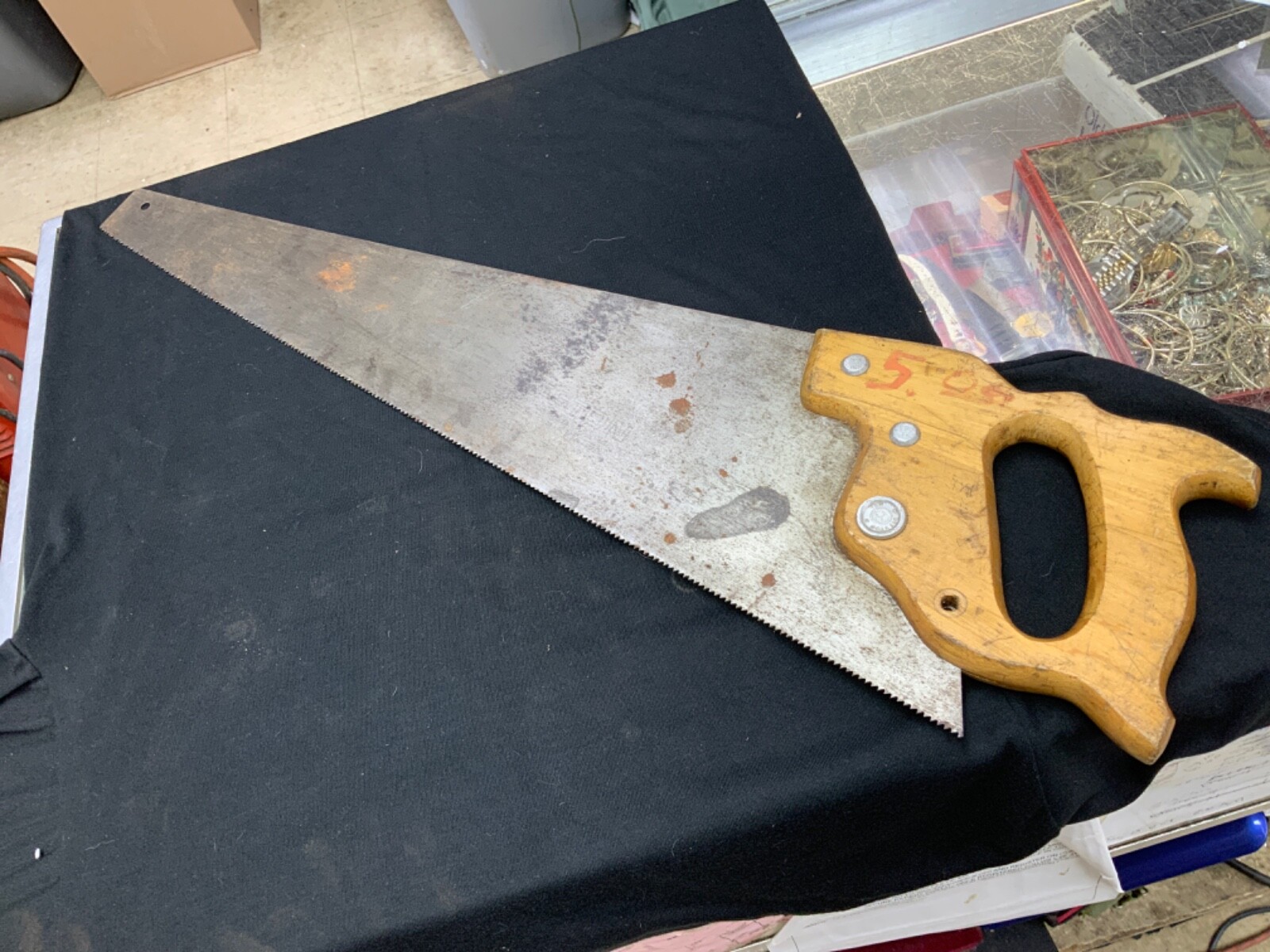 Vintage Disston Crosscut Hand Saw 24” Vintage Disston Crosscut Hand Saw 24”