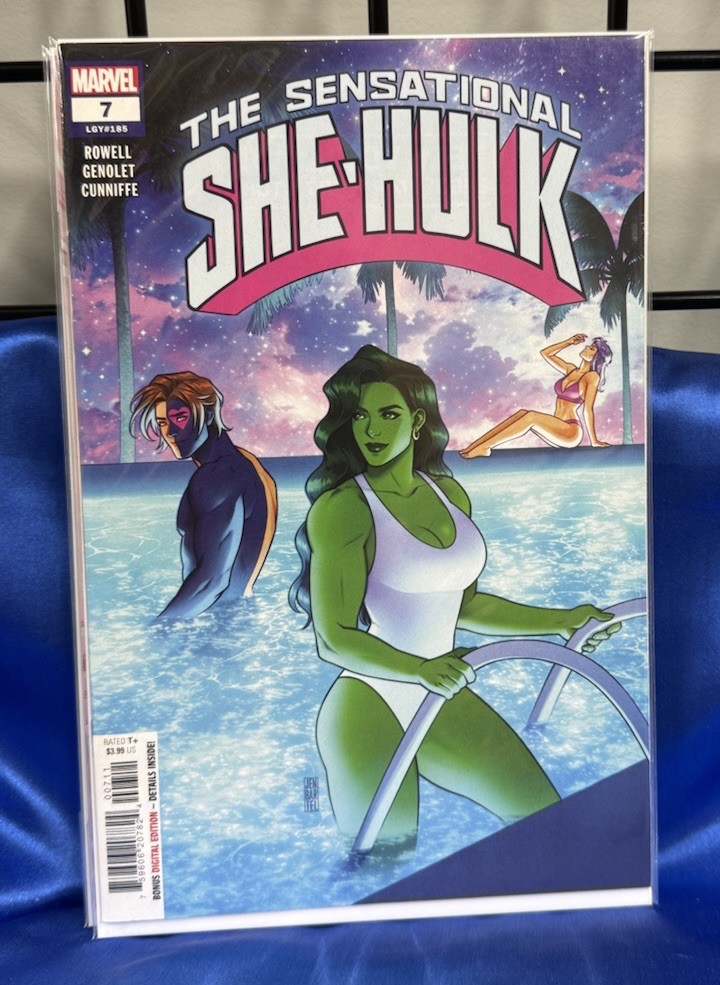 The Sensational She-Hulk #7 (2024) Main Cover. Marvel. We Combine. We Pack Well. The Sensational She-Hulk #7 (2024) Main Cover. Marvel. We Combine. We Pack Well.