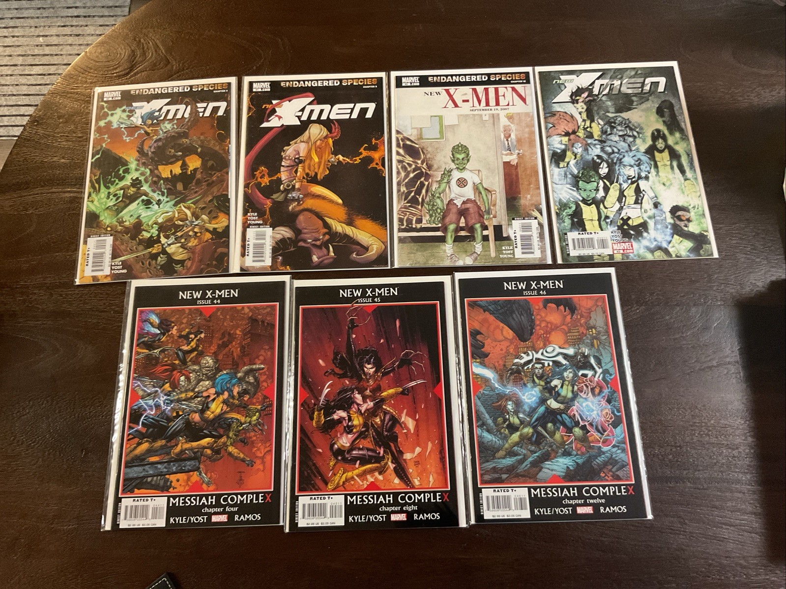 New X-Men 40,41,42,43,44,45,46 VF-NM (2004 Series Marvel) HIGH GRADE Last 7 Yost