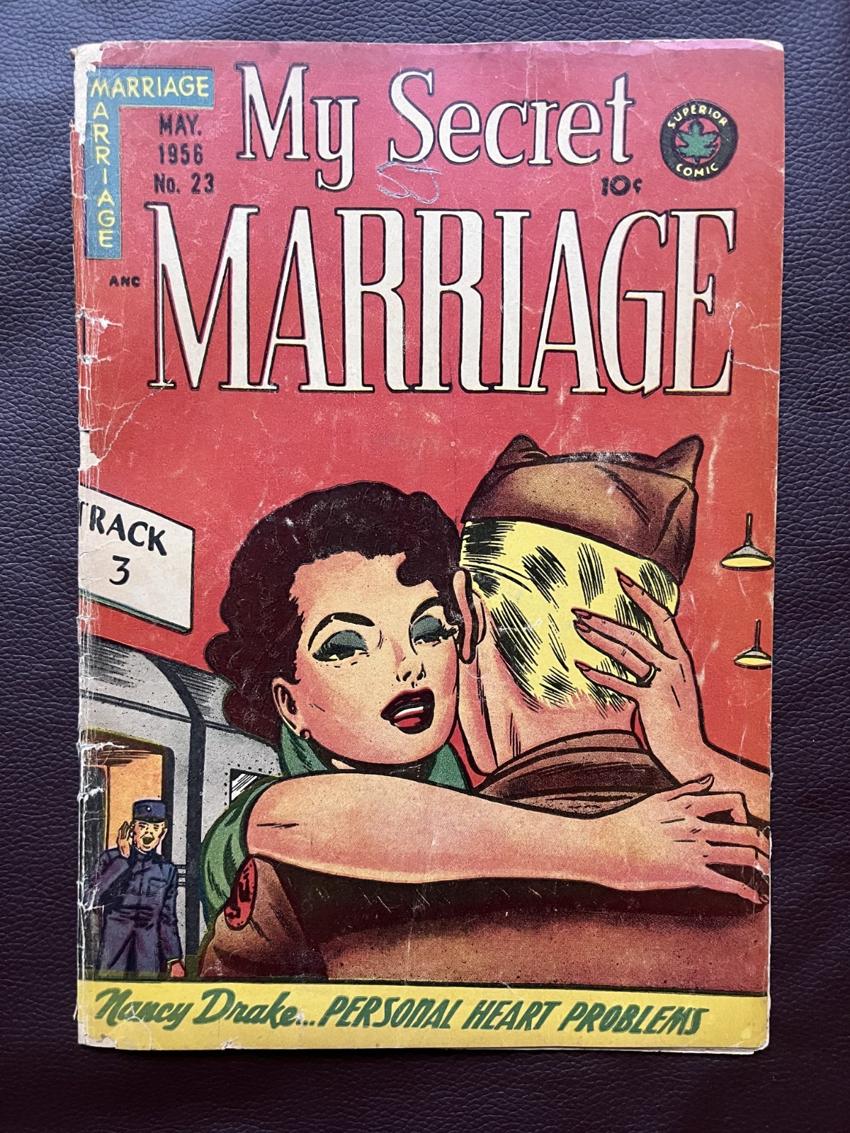 MY SECRET MARRIAGE #23 (1956 Superior) romance Matt Baker Canteen Kate Swipe? MY SECRET MARRIAGE #23 (1956 Superior) romance Matt Baker Canteen Kate Swipe?