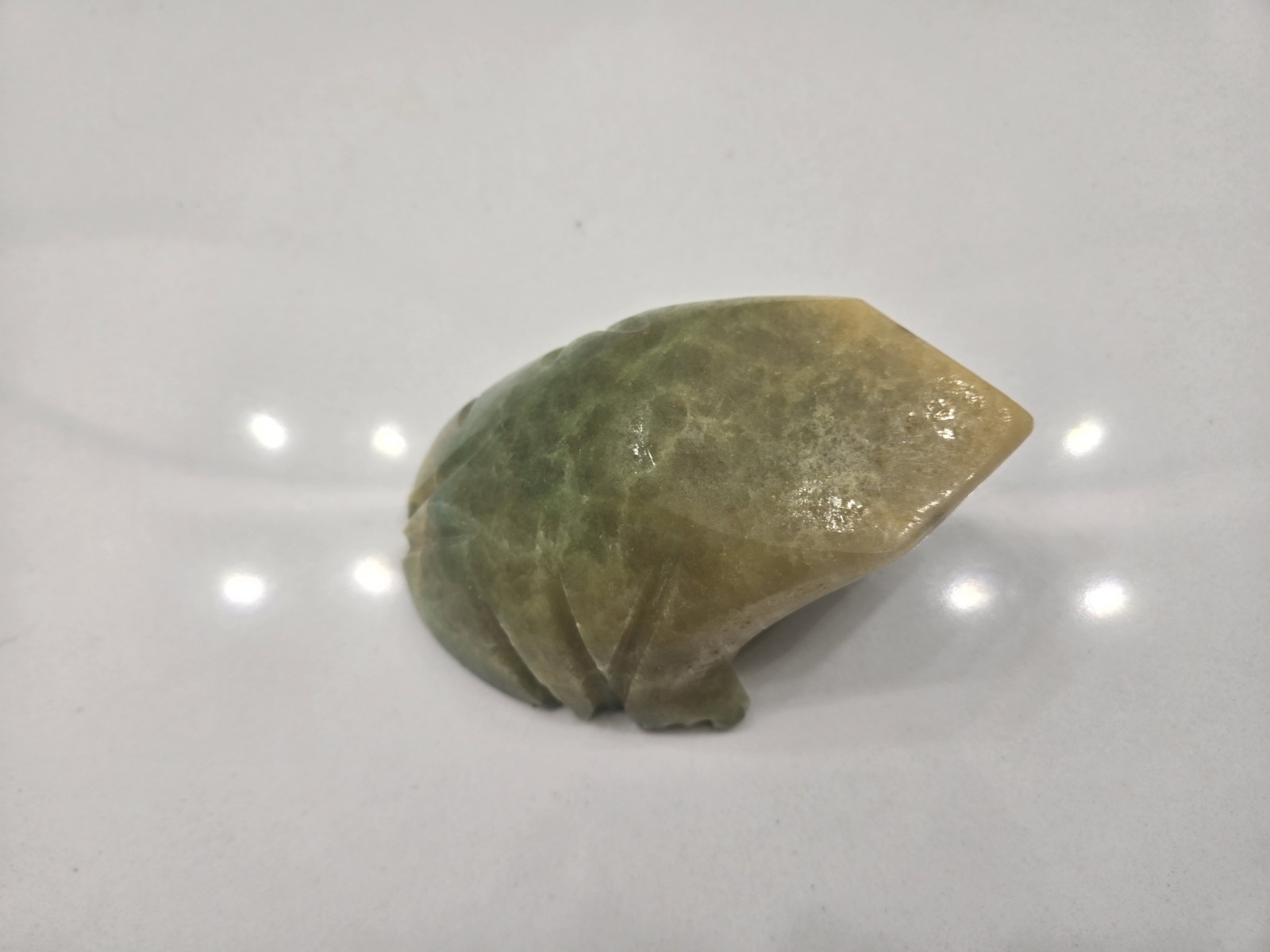 Vintage Carved Stone Frog Toad Figurine Paperweight 6\ Vintage Carved Stone Frog Toad Figurine Paperweight 6\