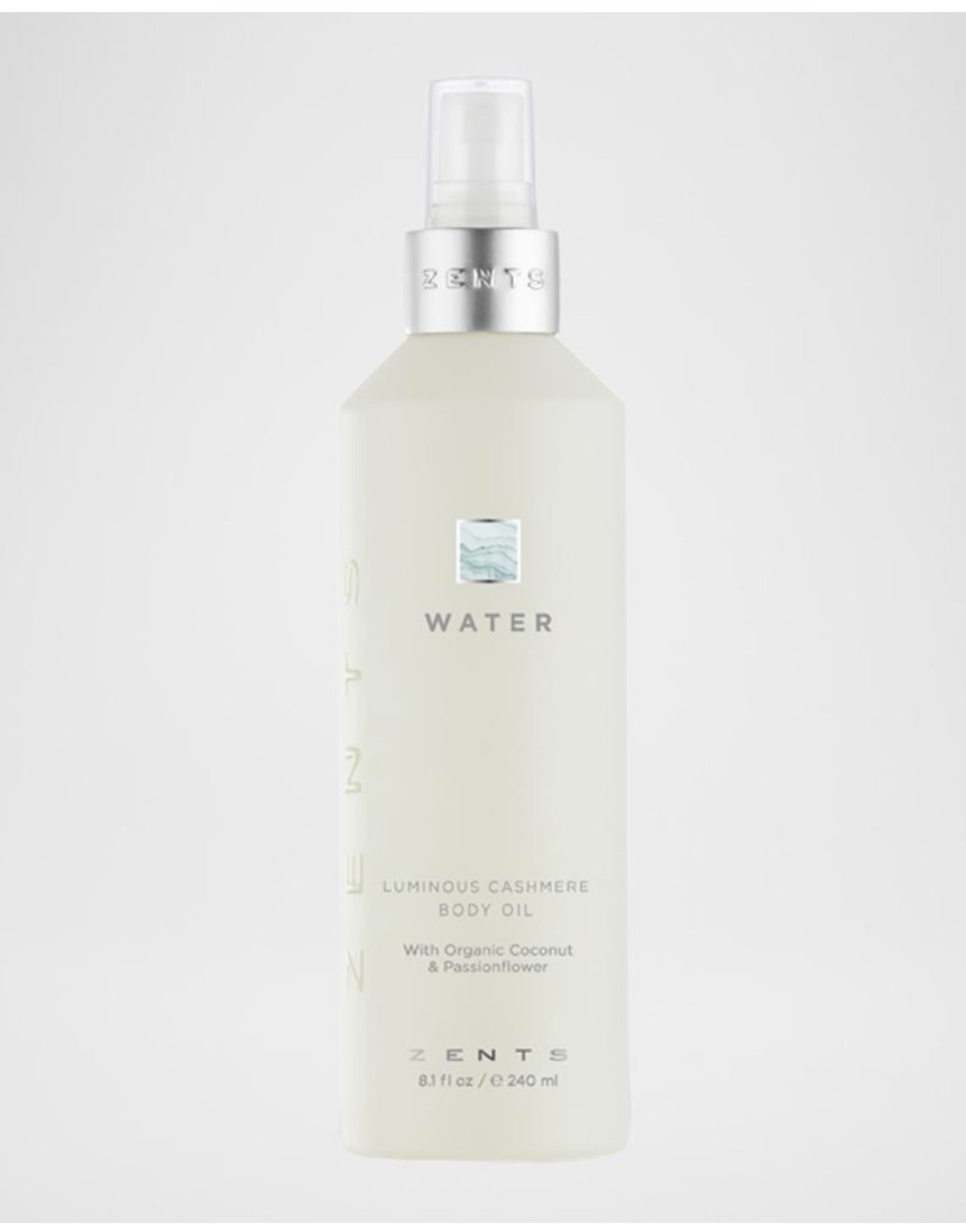 Zents Water Luminous Cashmere Body Oil 8.1 oz SEE DESCRIPTION Zents Water Luminous Cashmere Body Oil 8.1 oz SEE DESCRIPTION