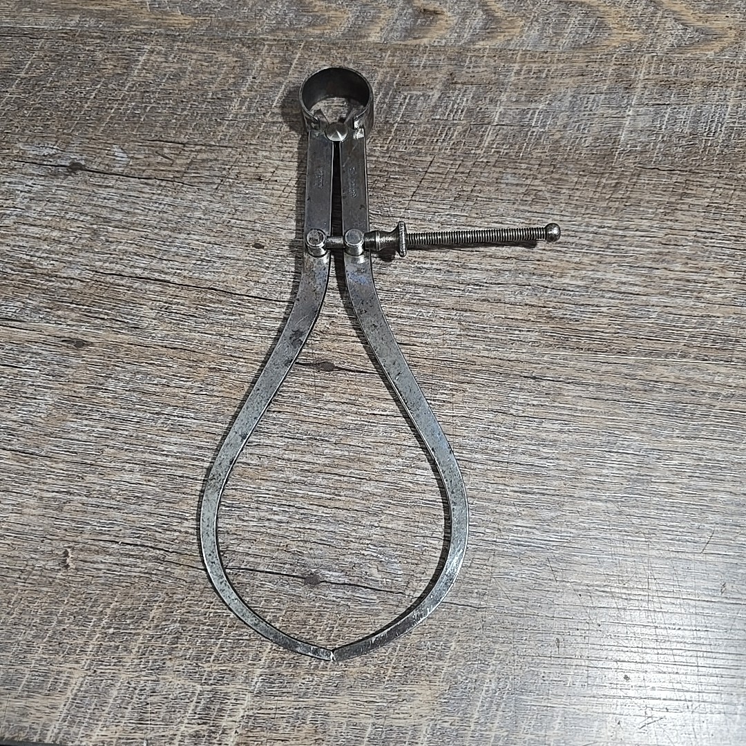 Vintage Outside Spring Caliper  The L.S. Starrett Company USA