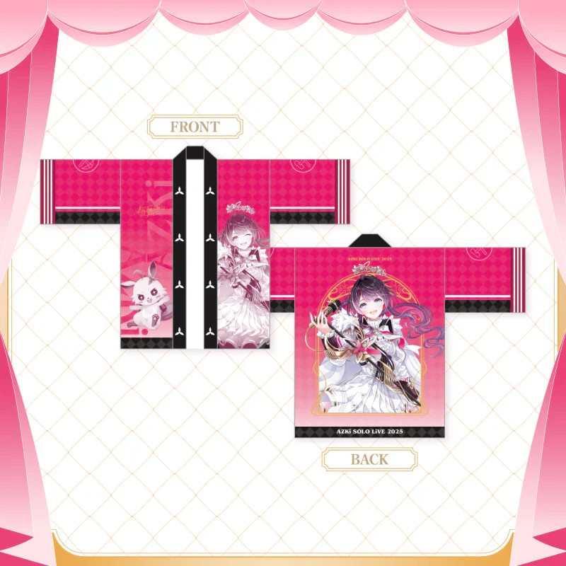 AZKi Solo Live 2025 Departure Concert Merch - Happi Coat USA Ship AZKi Solo Live 2025 Departure Concert Merch - Happi Coat USA Ship