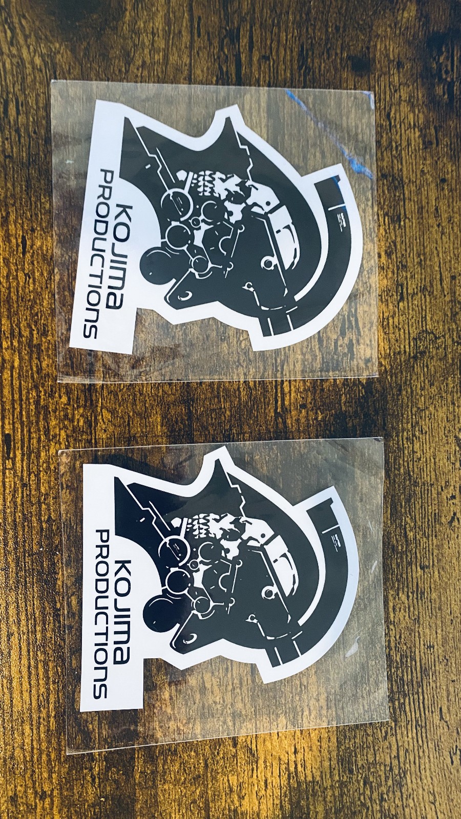 Kojima Productions Stickers - White