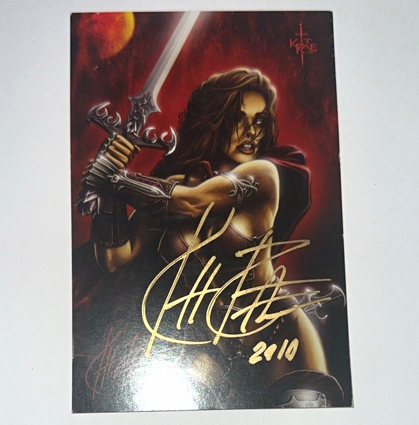 Kit Rae autograph 